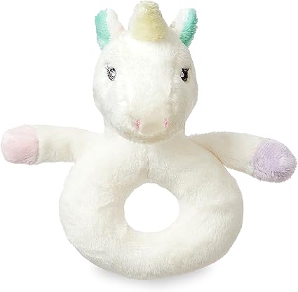 unicorn baby rattle