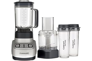 Cuisinart BFP-650 1 HP Blender/Food Processor, Silver, 3_cup