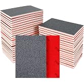 24 PCS Sanding Sponge Block 80-3000 Grit Wet Dry Sandpaper for Wood Metal | Sandpaper Assortment, Flexible Foam for Curved &amp; Uneven Surfaces, Washable &amp; Reusable, for DIY Projects Auto