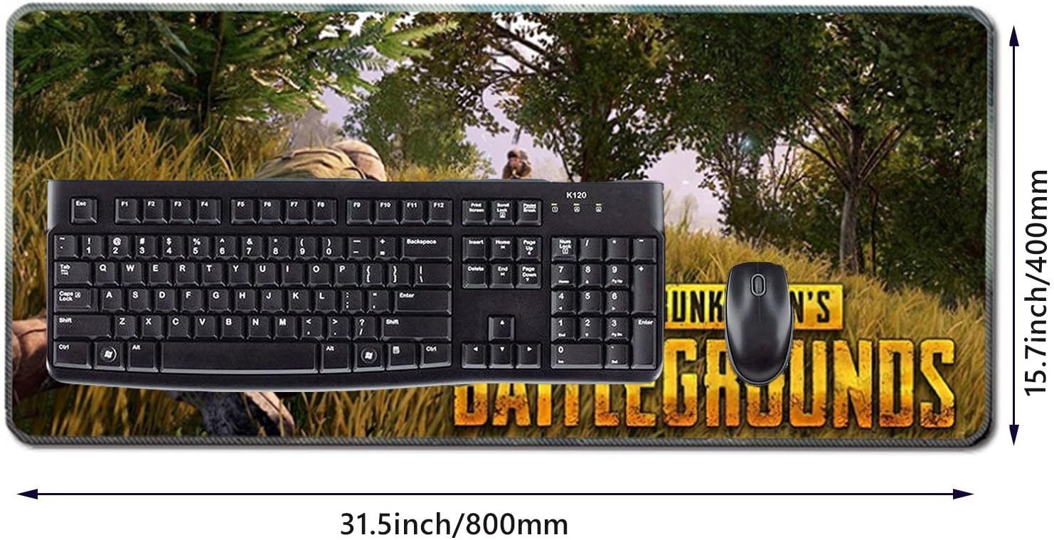 Amazon Pubgマウスパッド コンピュータのゲームのマウスマットplayerunknownのbattlegrounds 31 5 X 15 7 X 0 12inch Yokidle ゲームパッド 通販