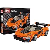 Block Builder McLaren Senna Racing Car Building Block Set. Newly Designed Racing Car Building Blocks for Kids and Adults