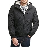 Levi's mens Levi's Men's Diamond Quilted Sherpa Lined Bomber Jacket
