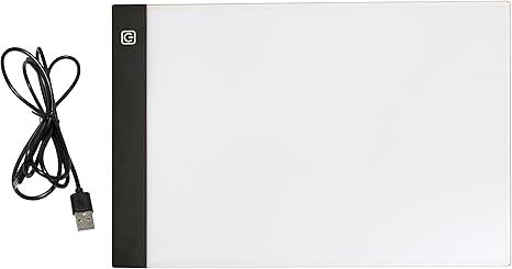 Amazon トレース台 ライトテーブル イラスト 漫画 透写 転写 Led 3段階調光 薄型5mm Usbケーブル1 5m トレーサー 通販