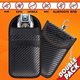 Xtremeauto Car Key Signal Blocker Pouch 2 Pack Faraday RFID Anti Theft view 7