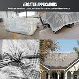 KEPLIN 2x3m Waterproof Tarpaulin Cover Sheet 100gsm Heavy Duty Mould-Resistant view 5