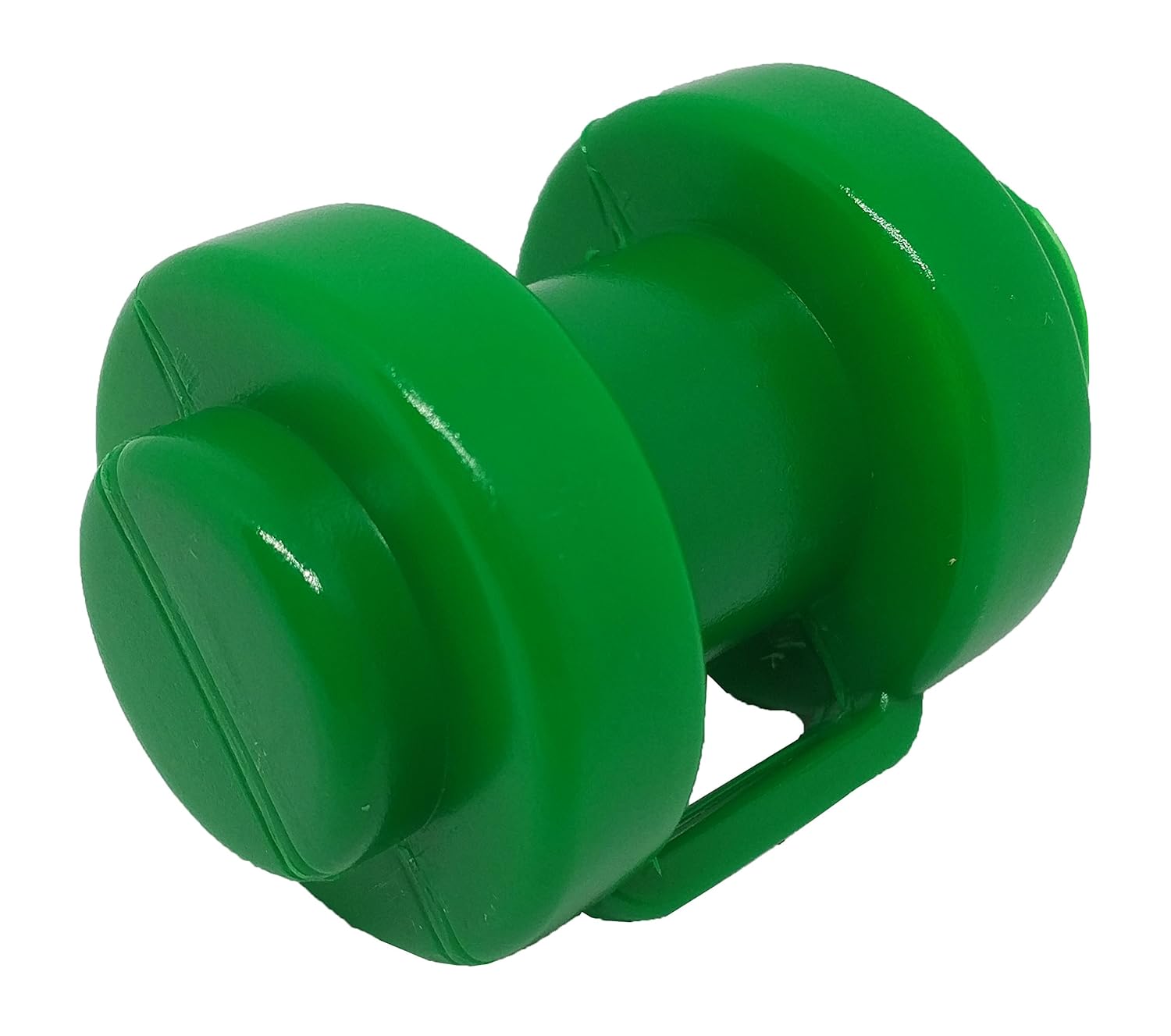 BMGlobal 8 x Trampoline Net Pole End Caps Caps Diameter 25 mm Green