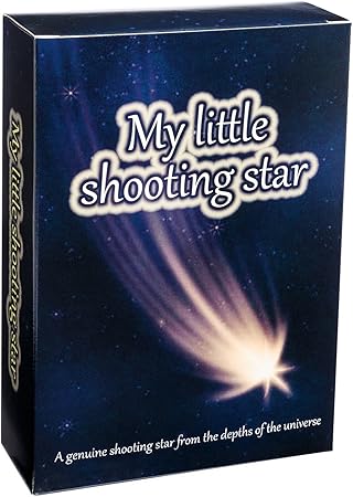 Una auténtica, certificado de lluvia de estrellas en una caja de regalo | regalo de bodas,