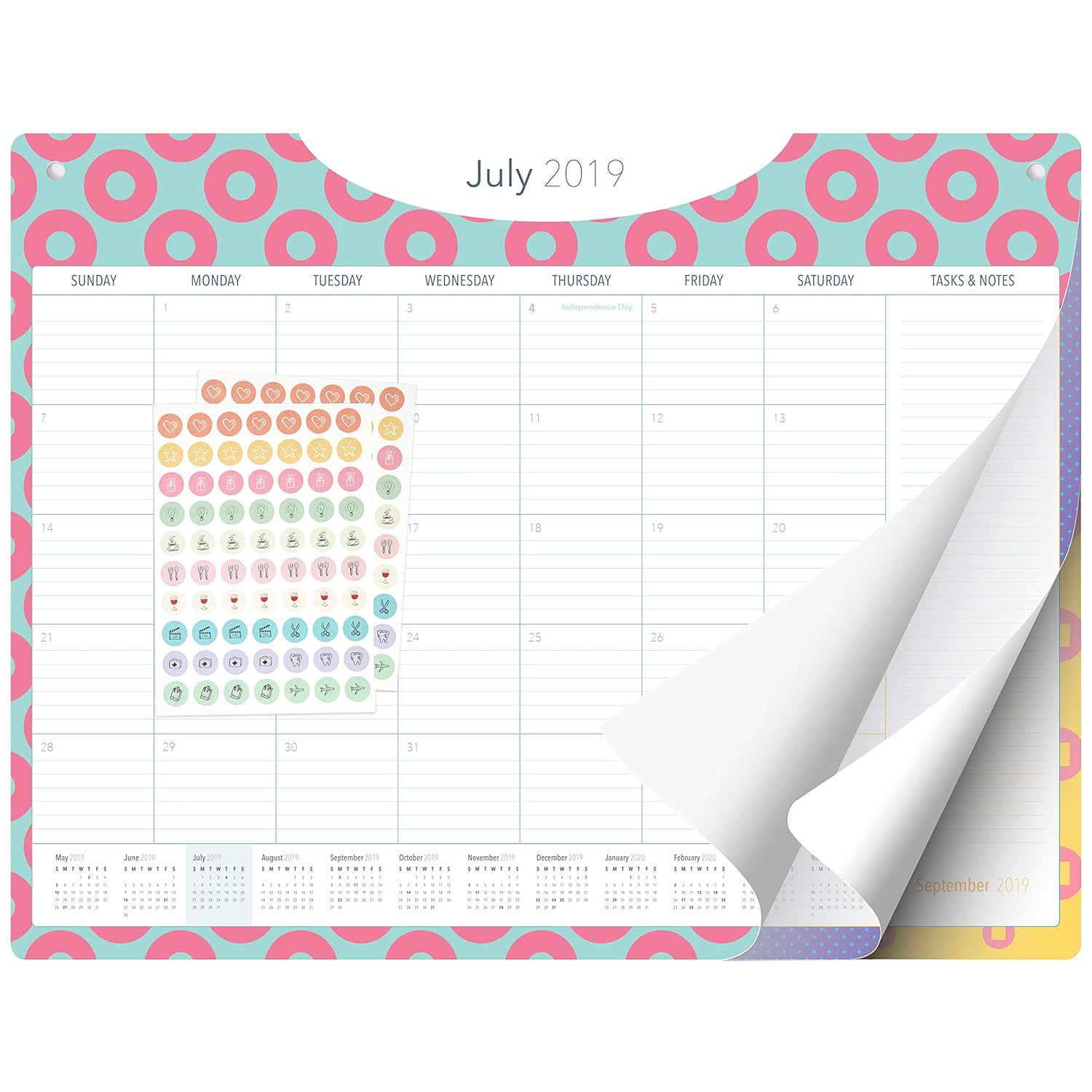 Best desk calendar yearly 2019