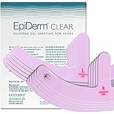 Epi-Derm Mastopexy Anchor Shape Silicone Tape – Anchor Design Tailored for Breast Reduction Recovery - Helps Smooth & Fade Scars – Premium-Grade Silicone, Reusable & Washable – Clear, 5-Pairs