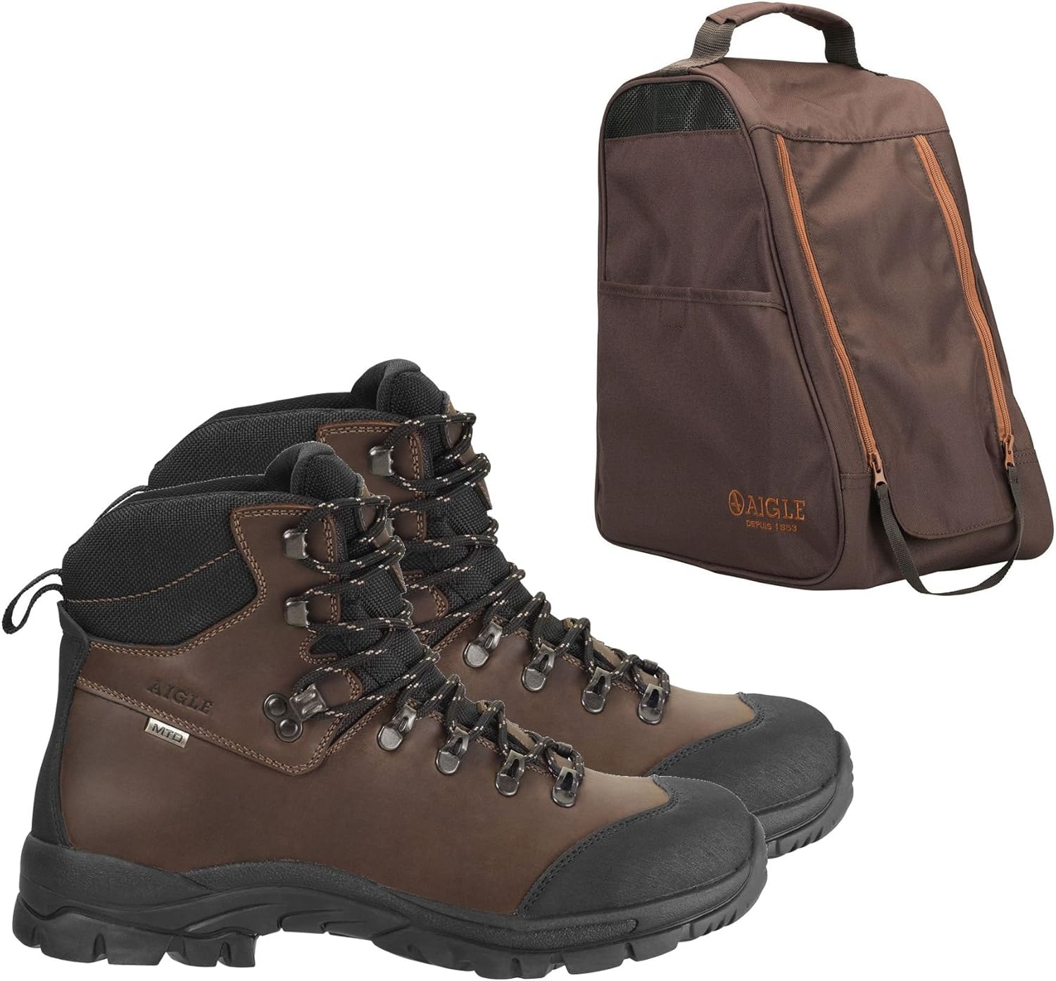 full grain leather hiking boots
