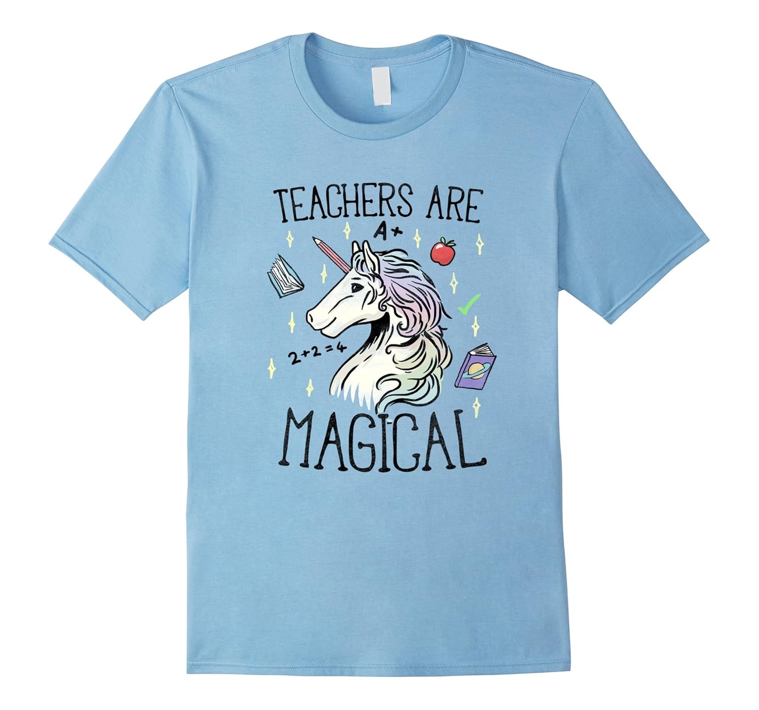 Teachers Are Magical Unicorn Teacher Shirts For Girls Tee-ANZ