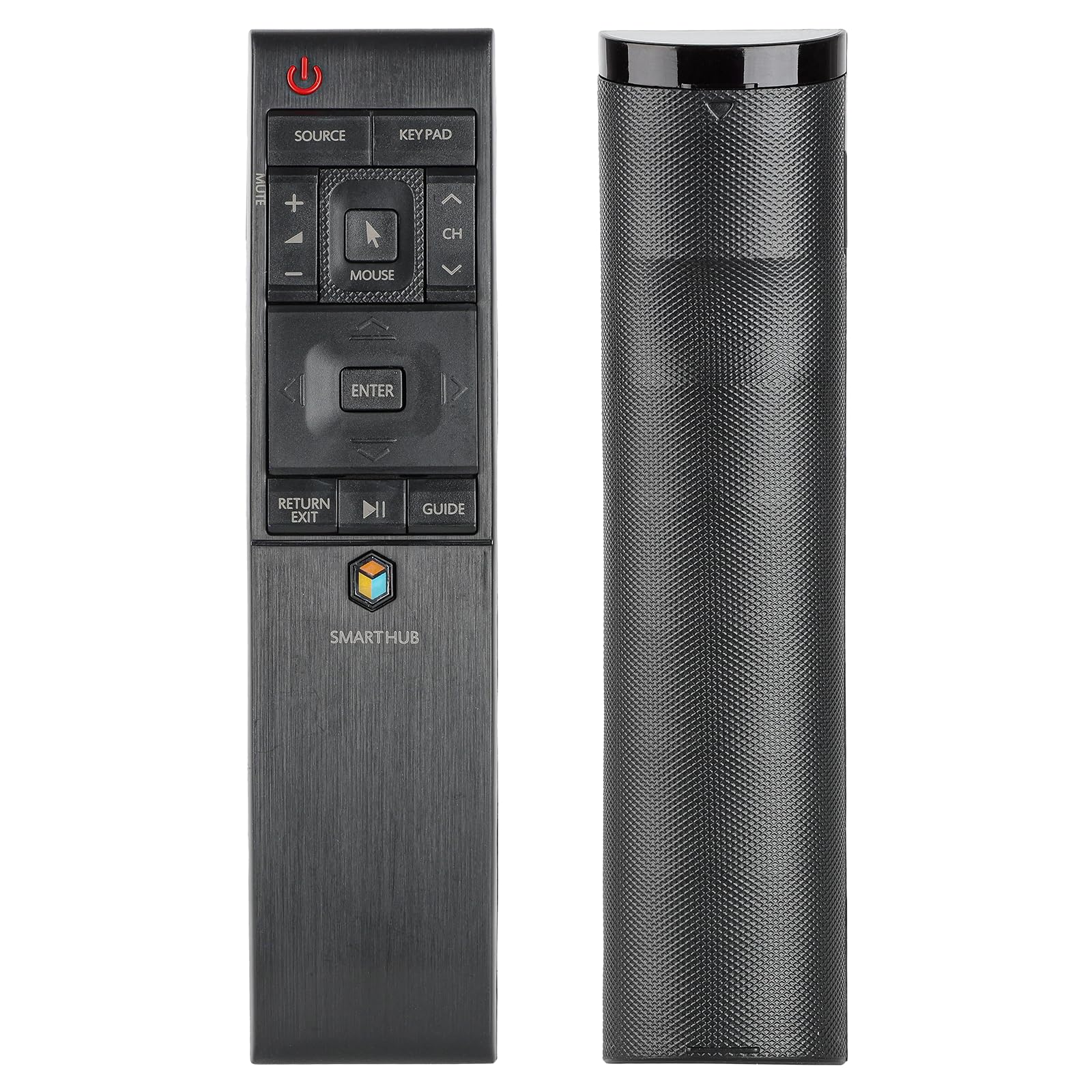 Photo 1 of BN59-01220E RMCTPJ1AP2 Remote Control Compatible with Samsung HUB 4K Curved TV UN55JU6700F UA55JS8000W UA55JS9000W Replacement Controller BN59-01220A BN59-01220G (No Voice & Touch Pad Function)