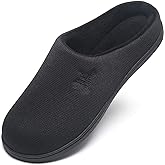 MAIITRIP Men's Cozy Memory Foam House Slippers Non Slip (Size:7-17)