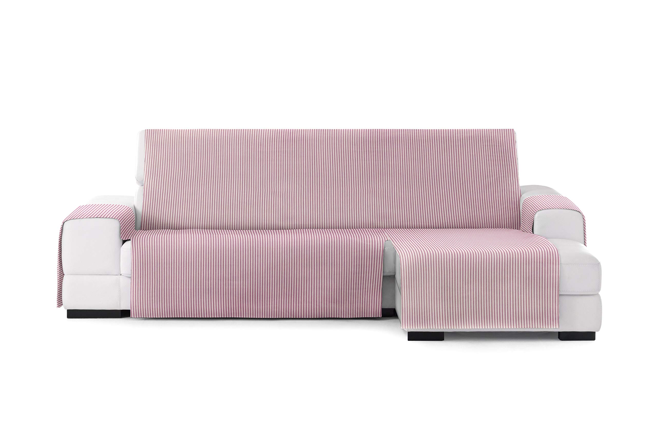 Eysa Sofa Cover, Cotton, Pink, 290 CM. Right