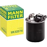 MANN-FILTER WK 820/16 Fuel Filter Compatible With Select Mercedes-Benz Sprinter Models With Integrated Fuel Heating Option &amp; Without Water Suction Removal