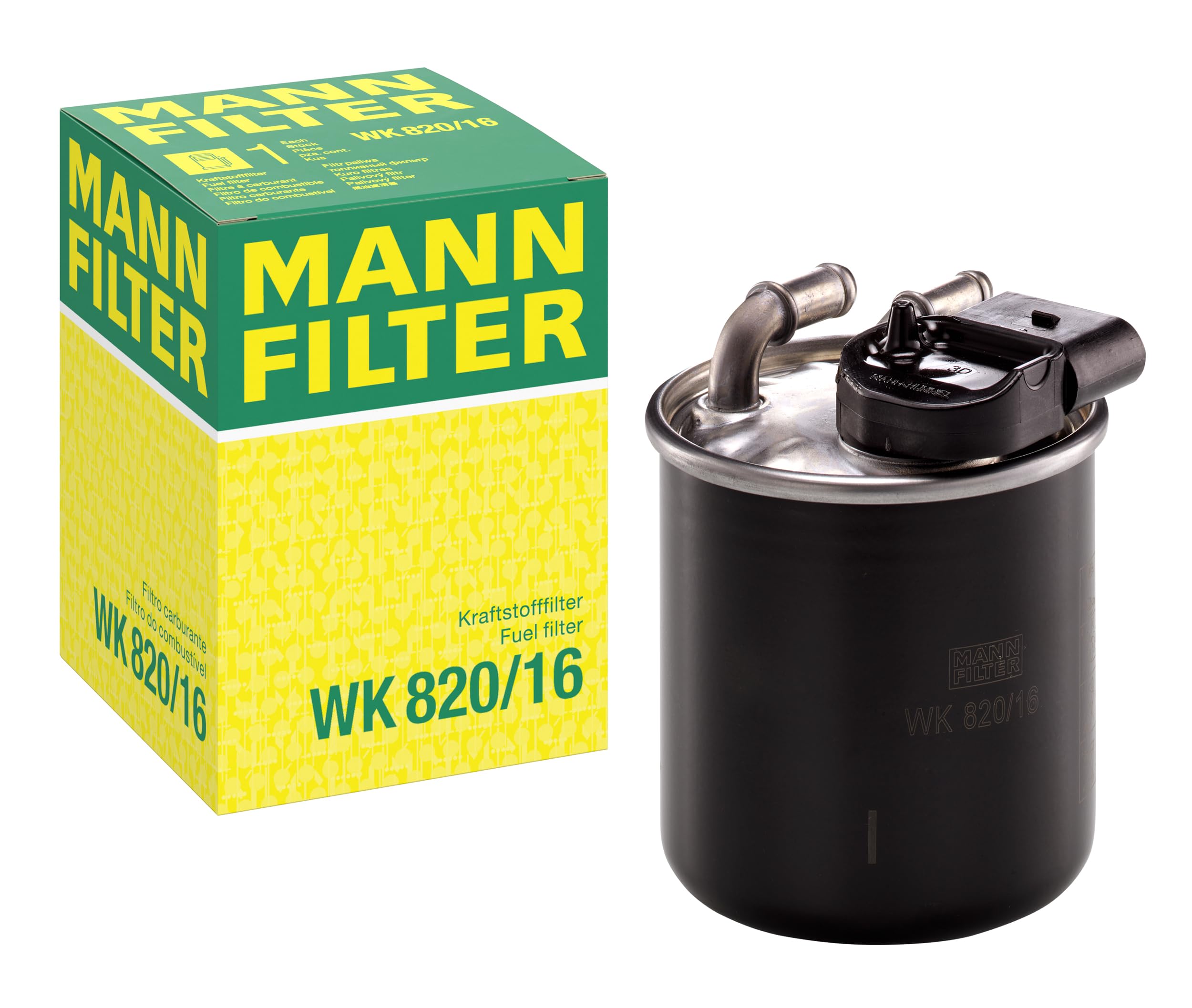 MANN-FILTER WK 820/16 Fuel Filter - for Cars + Transporters
