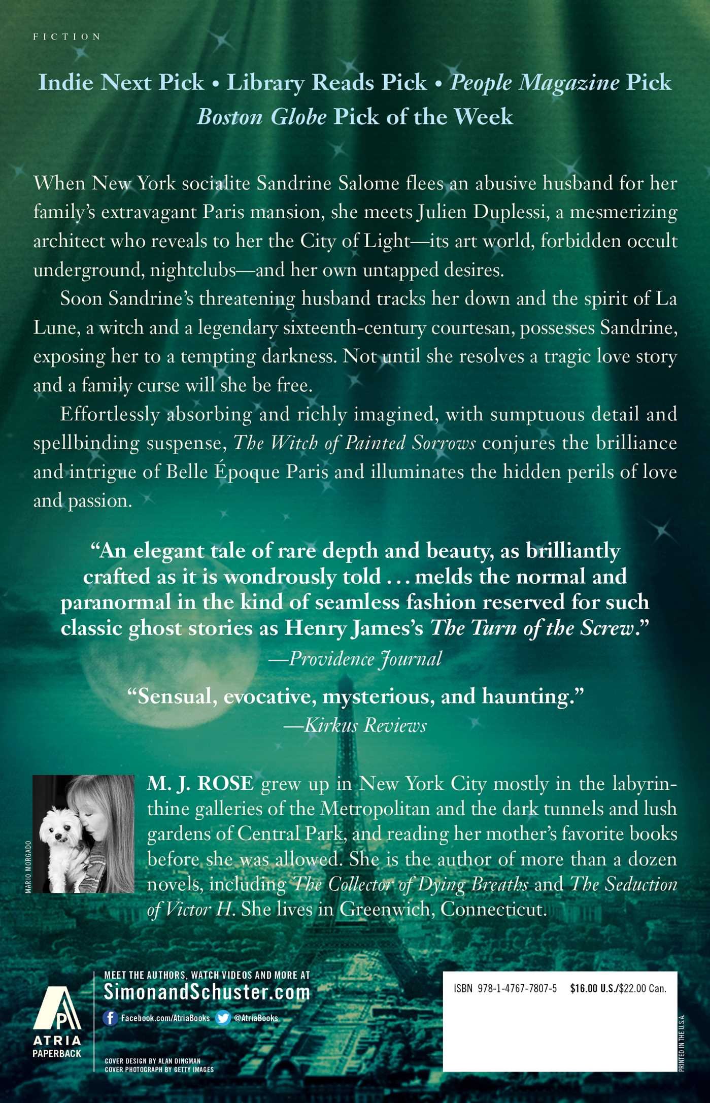 The Witch of Painted Sorrows: A Novel (Daughters of La Lune ...