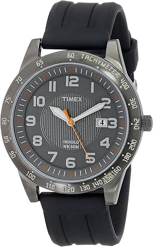 timex gunmetal watch
