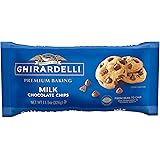 Ghirardelli Milk Chocolate Premium Baking Chips - 11.5 oz. (326g)​, 6 bags