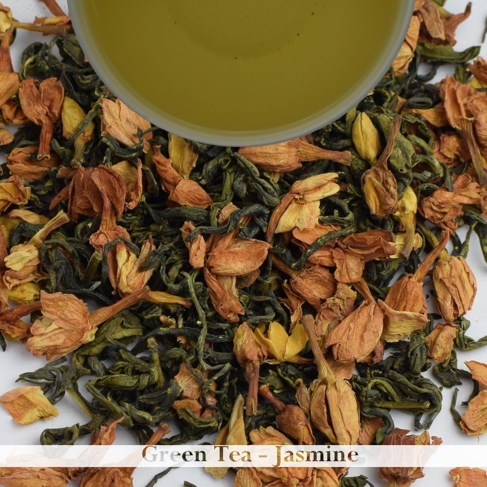 Jasmine Green Tea | Loose Leaf Darjeeling Tea | Premium Quality | Darjeeling Tea Boutique