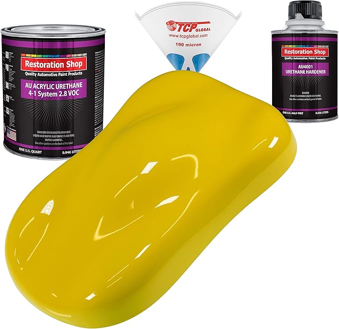 Restoration Shop Electric Yellow Acrylic Urethane Auto