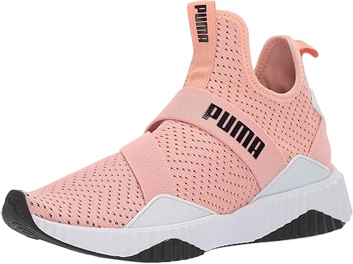 puma defy mid pink