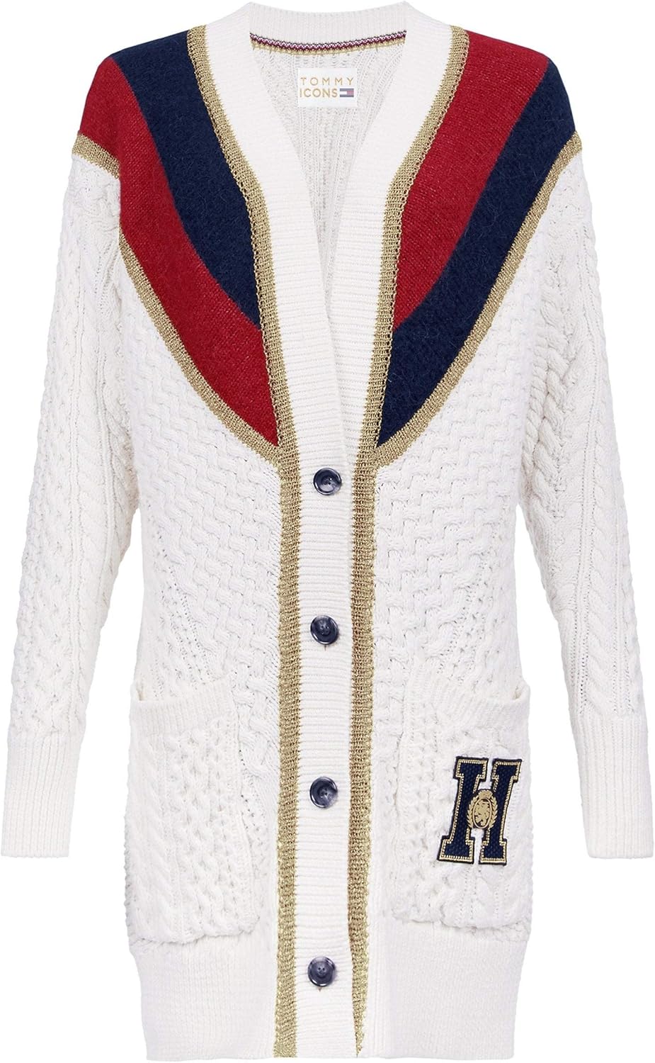 tommy icons logo sweater