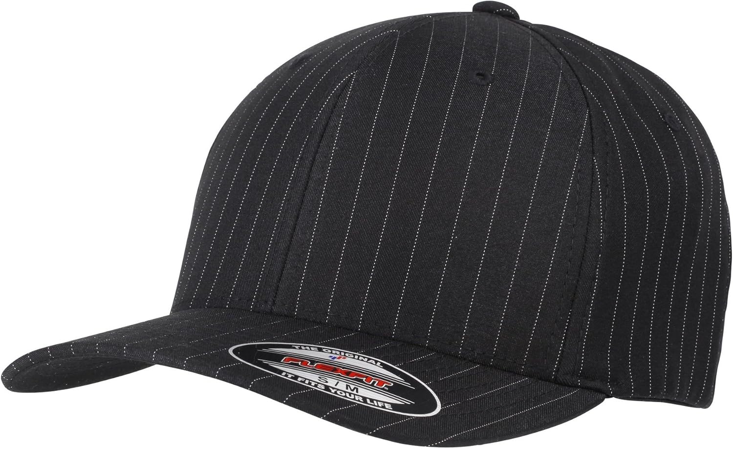 pinstripe baseball cap