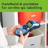 Dymo LetraTag LT-100H Handheld Label Maker ABC Keyboard 13 Character LCD Blue view 2