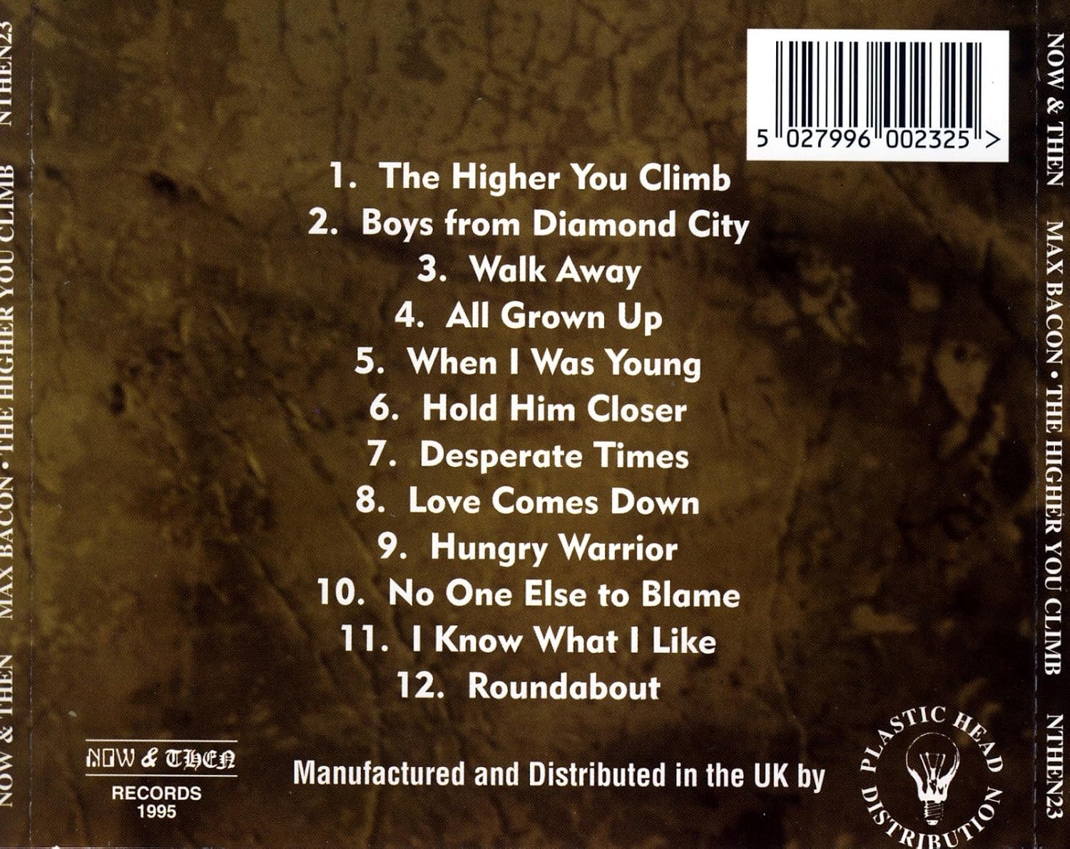 The Higher You Climb Bacon Max Amazon It Musica The Higher You Climb Bacon Max Amazon It Musica