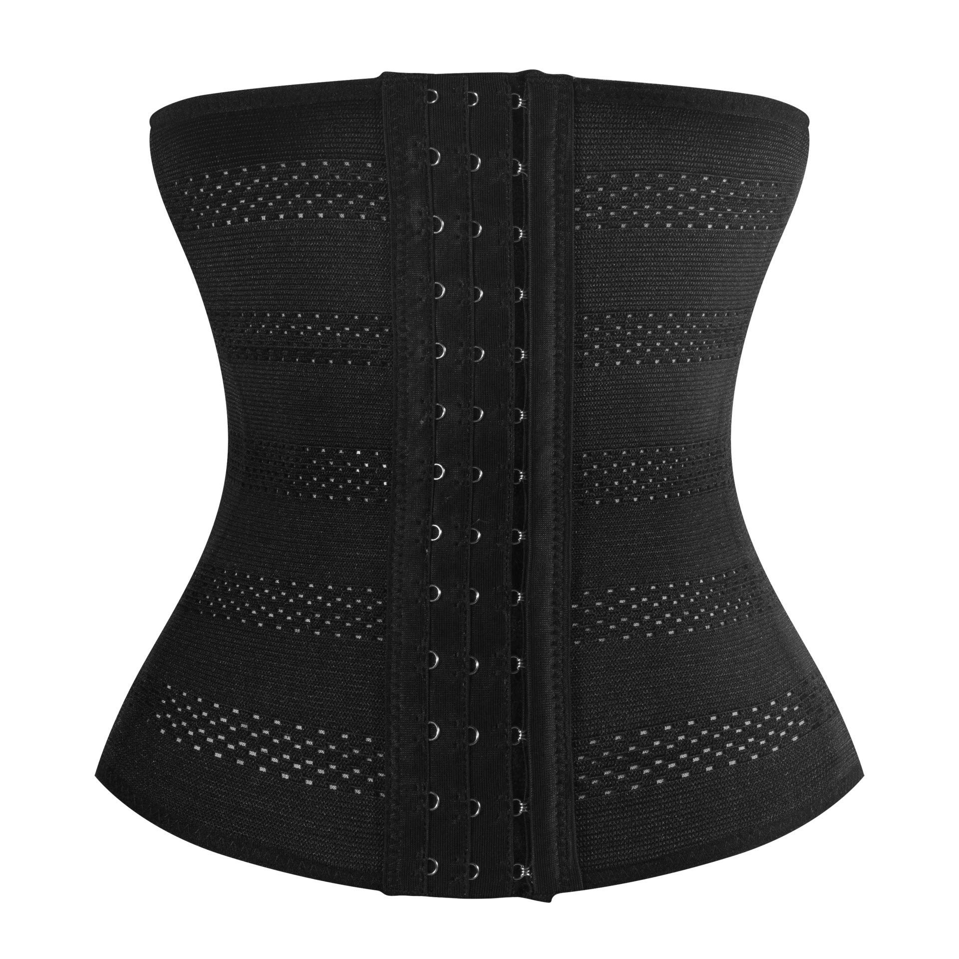 Womens Latex Sport Girdle Waist Training Corset Waist Body Shaper High