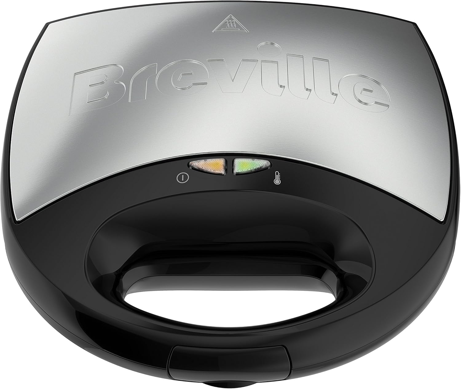 Breville Sandwich Toaster and Toastie Maker, 2Slice NonStick, Black