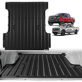 TripleAliners Truck Mat Compatible with 2024-2026 Ford F150 & Lightning 5.5FT Accessories, Truck Bed Mat Heavy Duty Custom Fit All Weather Protection TPE Pickup Liner