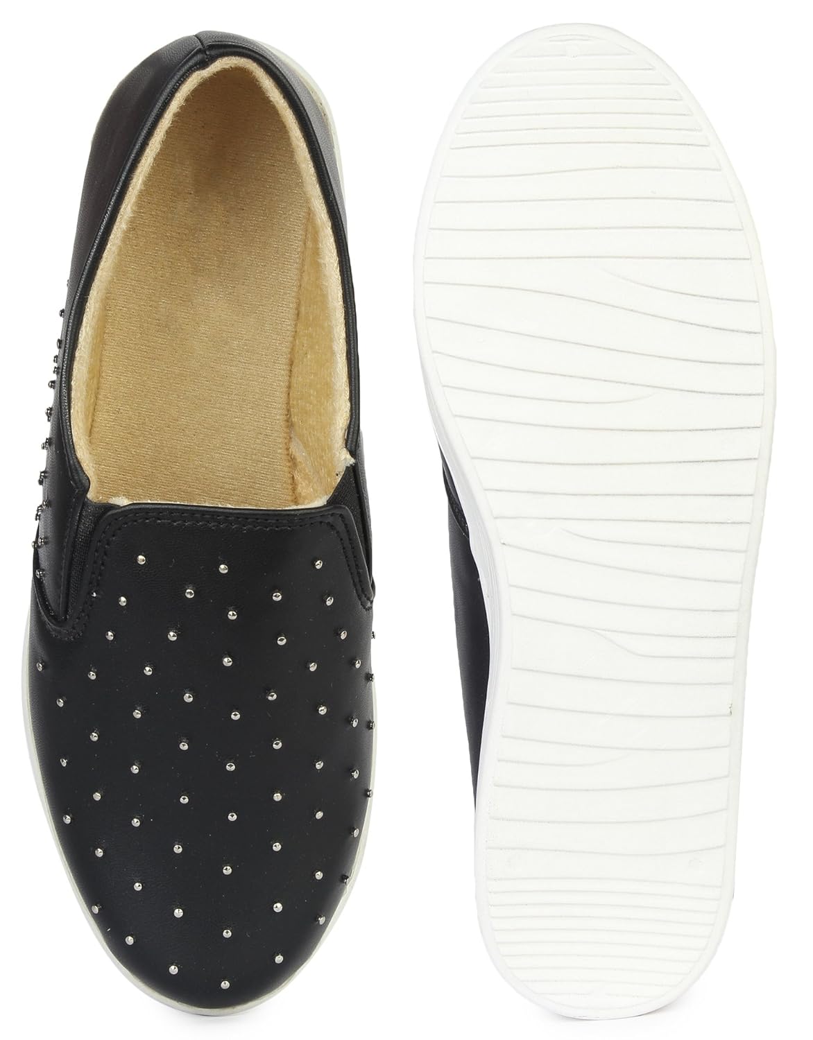 do bhai vam-stone smart casual canvas shoes for women