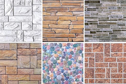 1 Platte Dekor Paneele Steinoptik Wand Pvc Stabil 97 7x49 6 Cm 53914 Amazon De Baumarkt