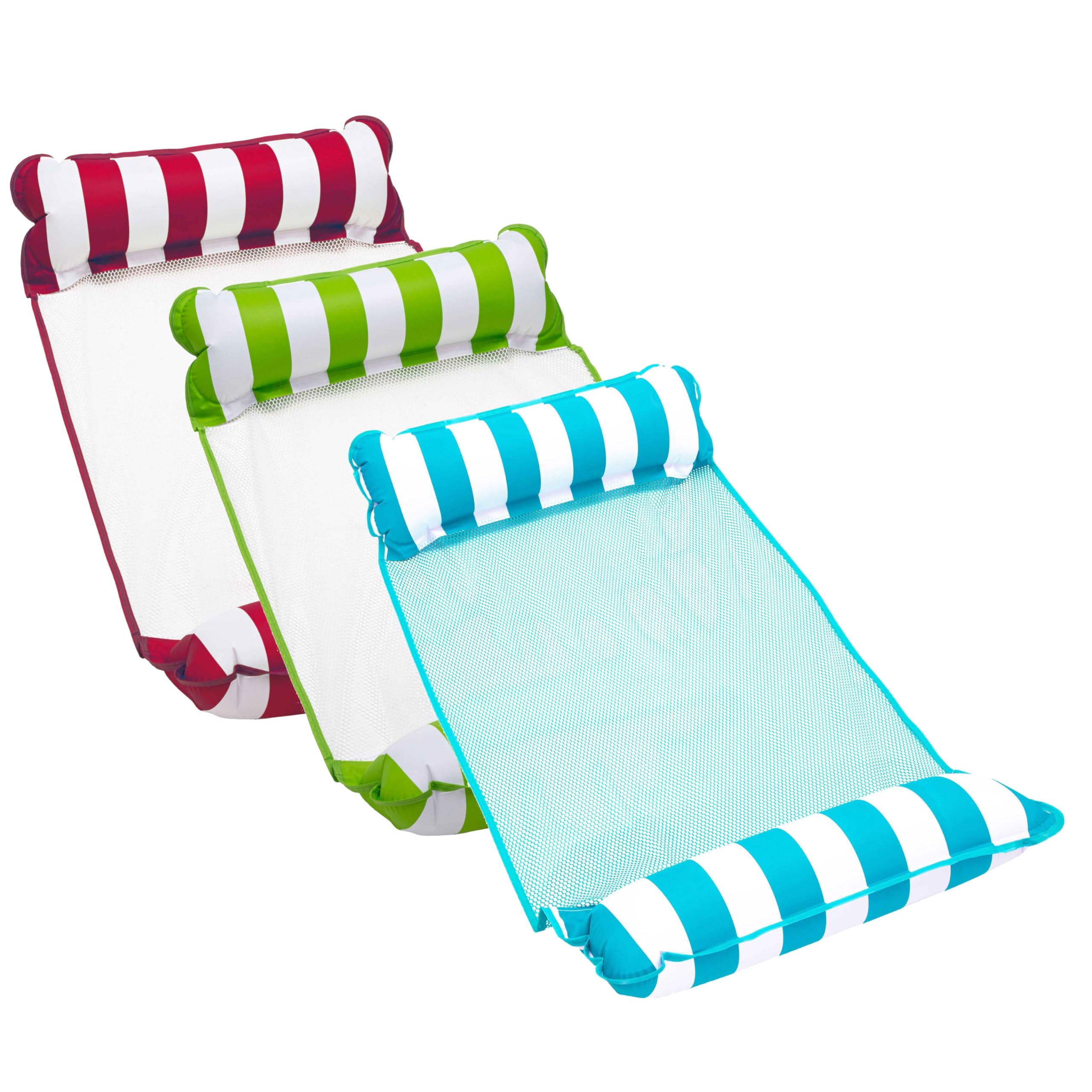 Aqua Monterey Hammock Pool Float - Three Pack - One