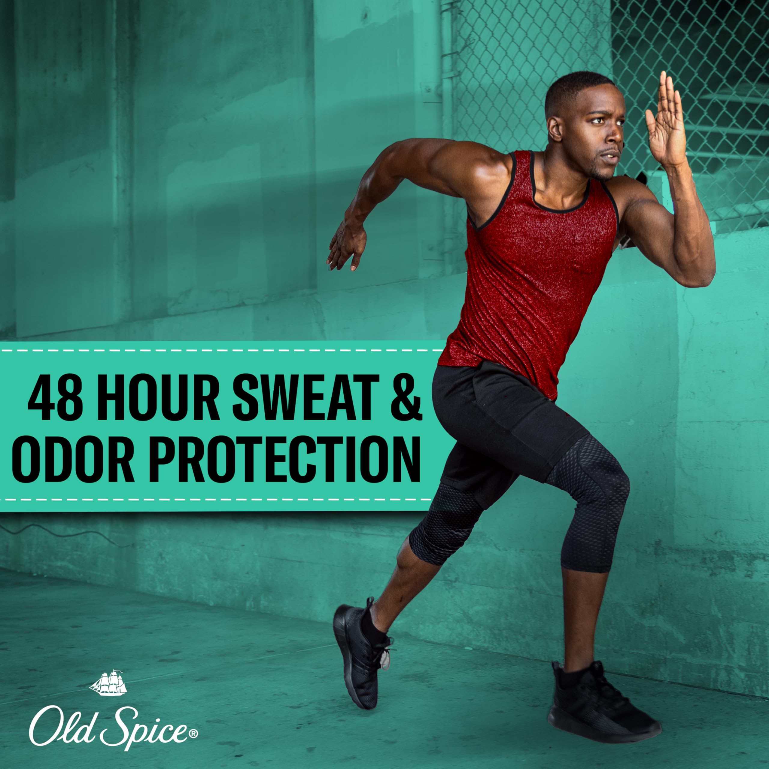 Old Spice Aluminum Free Deodorant For Men, High Endurance, 24/7 Sweat Defense & Odor Protection, 24/7 Freshness & Lasting Scent, Pure Sport Scent, 3.0 oz (Pack of 2)