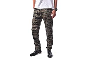 BACKBONE Mens Casual Camouflage Cargo Pants Army Military BDU Pants