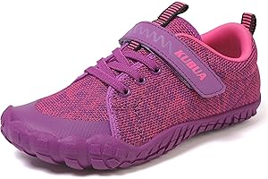 KUBUA Kids Barefoot Shoes Boys Girls Sneakers Naturally Splay Shoes Toddler Little Big Kid