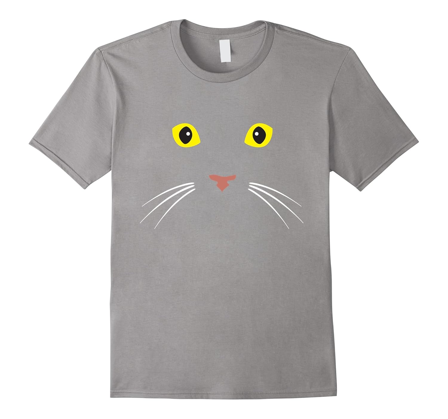 Cat Face Shirt, Funny Cute Animal Halloween Costume Gift-ANZ