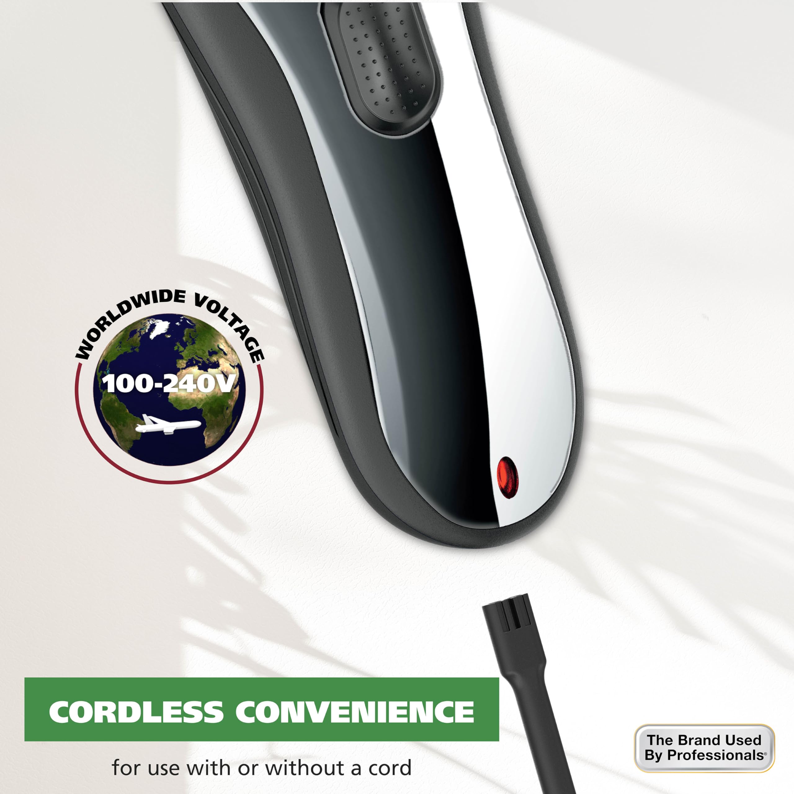 Wahl Clipper Rechargeable Cord/Cordless Haircutting & Trimming Kit for Heads, Longer Beards, & All Body Grooming - Model 79434