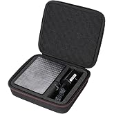 LTGEM Hard Case for Seagate Expansion 2TB-24TB Desktop External Hard Drive | Fits 2TB 3TB 4TB 5TB 8TB 16TB 20TB 22TB 24TB Hard Drive, USB 3.0, with Dense Foam Protection, Fits USB Cable and Charger