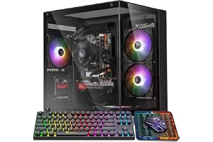 Desktop Computer Gaming PC, i5 CPU Up to 3.6GHz, ,16GB RAM, 256GB SSD,