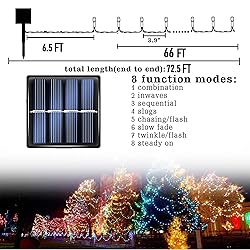 Dazzle Bright 2 Pack Total 132FT 400LED Red and