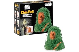 Chia Pet Star Wars Chewbacca with Seed Pack, Decorative Pottery Planter, Easy to Do and Fun to Grow, Novelty Gift, Perfect for Any Occasion