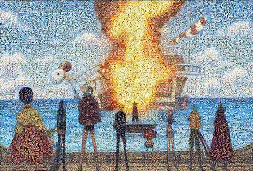 Amazon Co Jp 1000年の小品アニメモザイクパズルワンピース解凍教育クリエイティブおもちゃギフト装飾のためのアダルトチルドレン Color A Size 1000p ホーム キッチン