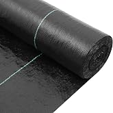 forimo Driveway Fabric,5x500 ft Road Fabric Commercial Weed Barrier Fabric, Landscape Fabric Heavy Duty 4OZ French Drain Fabric for Erosion Control,Landscape Fabric,Weed Barrier,Construction Projects