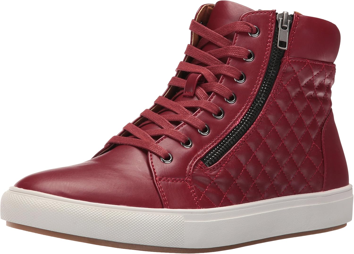 steve madden red slip on sneakers