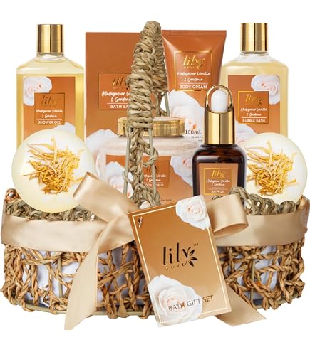 Amazon.com: Bath and Body Gift Basket for Women – Orchid & Jasmine