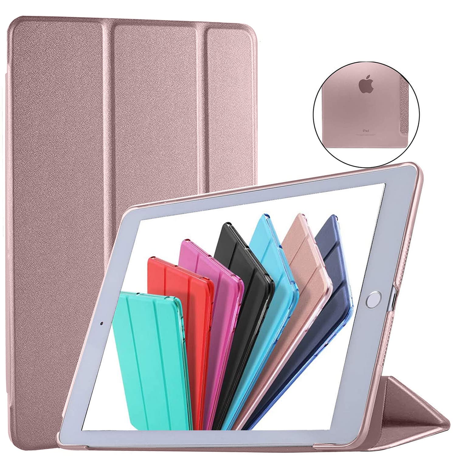 DuraSafe Cases for iPad Pro 12.9 2nd Gen 2017 Cover A1670 MQDC2B/A MQDD2B/A MQDA2B/A A1671 MP6H2B/A MP6J2B/A MP6G2B/A MPL02B/A MPL12B/A MPKY2B/A A1821 MQEF2B/A MQED2B/A - Copper Golden